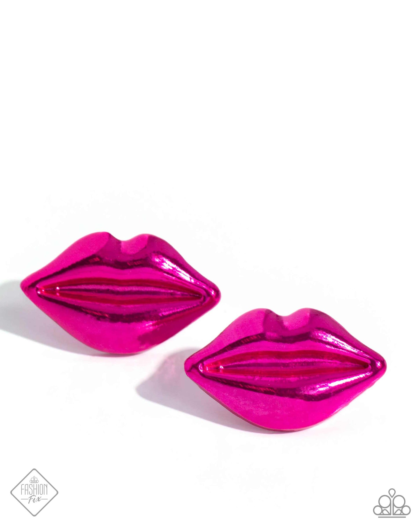 Paparazzi Accessories - Diva Decoration - Pink Earrings