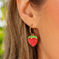 Paparazzi Accessories - Fashionable Fruit - Gold Earrings March 2024 Fashion Fix