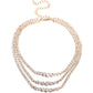 Paparazzi Accessories - Dynamite Debut - Gold Necklace