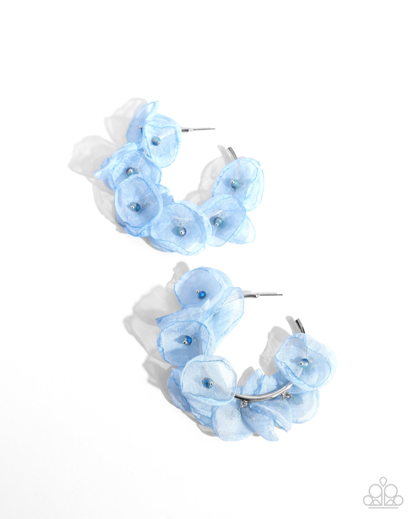 Paparazzi Accessories - Petaled Pageant #E199 Peg - Blue