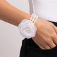 Paparazzi Accessories - Feminine Mystique #B748 - White Bracelet