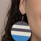 Paparazzi Accessories - Yacht Party #E529 Peg - Blue Earrings