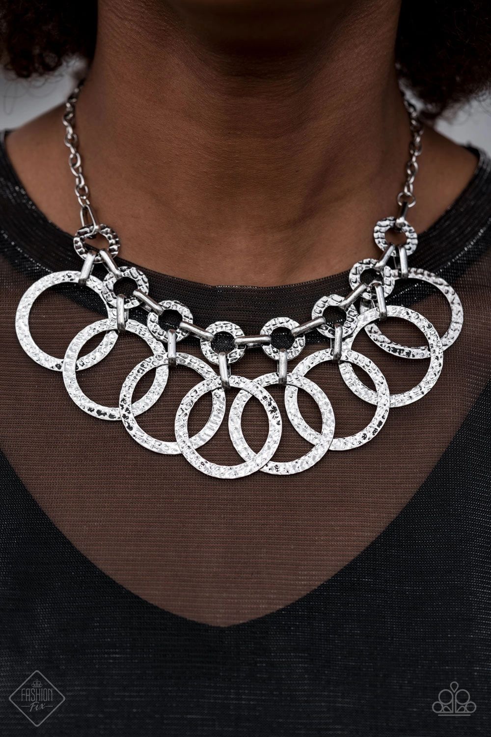 Paparazzi Accessories - The Magnificent Musings #MM-0619 - June 2019 Fashion Silver Collection