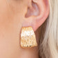 Superstar Shimmer - Gold Earring - TheMasterCollection