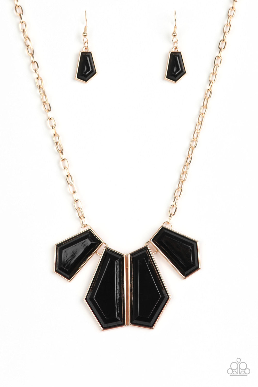 Get Up And GEO - Gold Necklace - TheMasterCollection