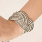 Big City Shimmer - White Bracelet - TheMasterCollection