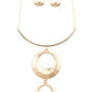 Paparazzi Accessories - Egyptian Eclipse - Gold Necklace