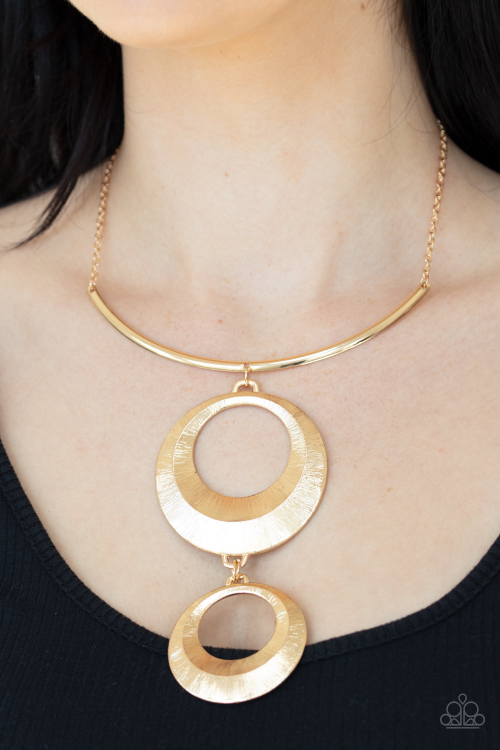 Paparazzi Accessories - Egyptian Eclipse - Gold Necklace