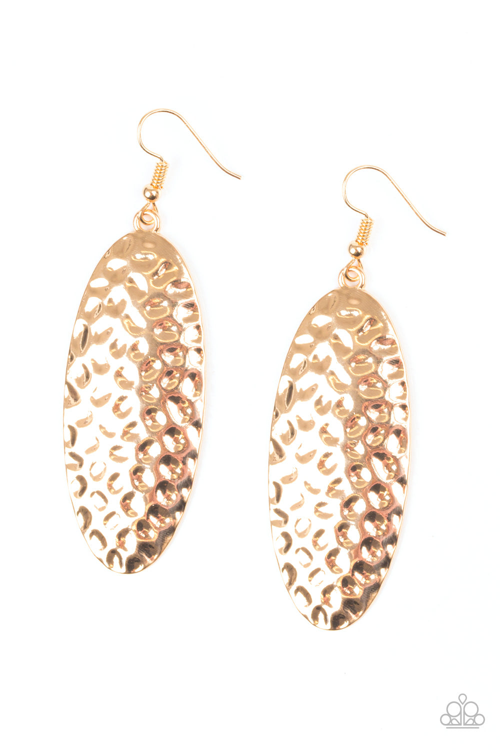 Radiantly Radiant - Gold Earring - TheMasterCollection
