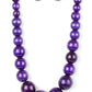 Paparazzi Accessories  - Effortlessly Everglades #N140 Purple Necklace