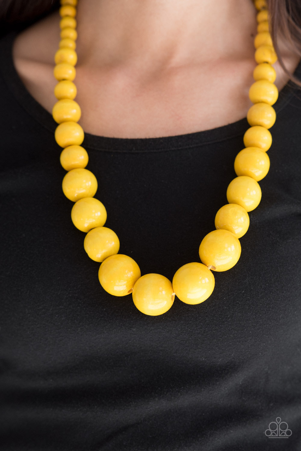 Paparazzi Accessories  - Effortlessly Everglades #N127 Yellow Necklace
