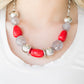 South Shore Sensation - Red Necklace - TheMasterCollection