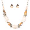 In Good Glazes - Peach Necklace - TheMasterCollection