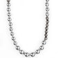 Paparazzi Accessories  - Power To The People #N143 Silver Necklace