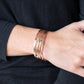Timelessly Textured - Rose Gold Bracelet - TheMasterCollection