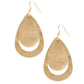 Fiery Firework Gold Earring - TheMasterCollection