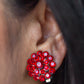 Paparazzi Accessories - Glammed Out - Red Earrings