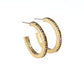 Paparazzi Accessories - Hoop Haven - Brass Earrings