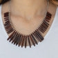 Paparazzi Accessories - Out of My Element - Brown Necklace