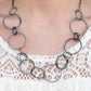 Follow The Ringleader Black Necklace - TheMasterCollection