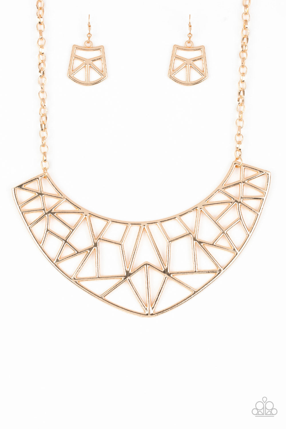 strike-while-haute-gold necklace - TheMasterCollection