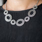 Paparazzi Accessories - Basically Baltic #N583 - Silver Necklace