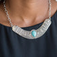 Paparazzi Accessories  - Very Venturous - #N271 Peg - Blue Necklace