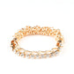 Paparazzi Accessories - Glamour Grid - Gold Bracelet