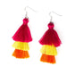 Paparazzi Accessories - Hold On To Your Tassel! - Multi Earring