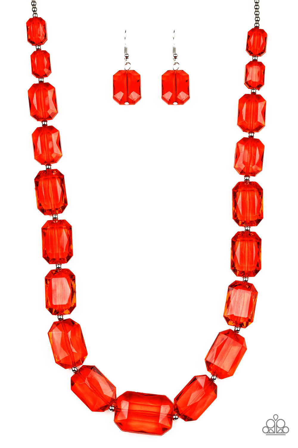 ICE Versa - Red Necklace - TheMasterCollection