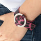 Paparazzi Accessories - Jungle Cat Couture - Pink Bracelet