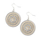 Paparazzi Accessories - PINWHEEL and Deal - Brown Earrings