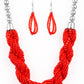 Savannah Surfin - Red Necklace - TheMasterCollection