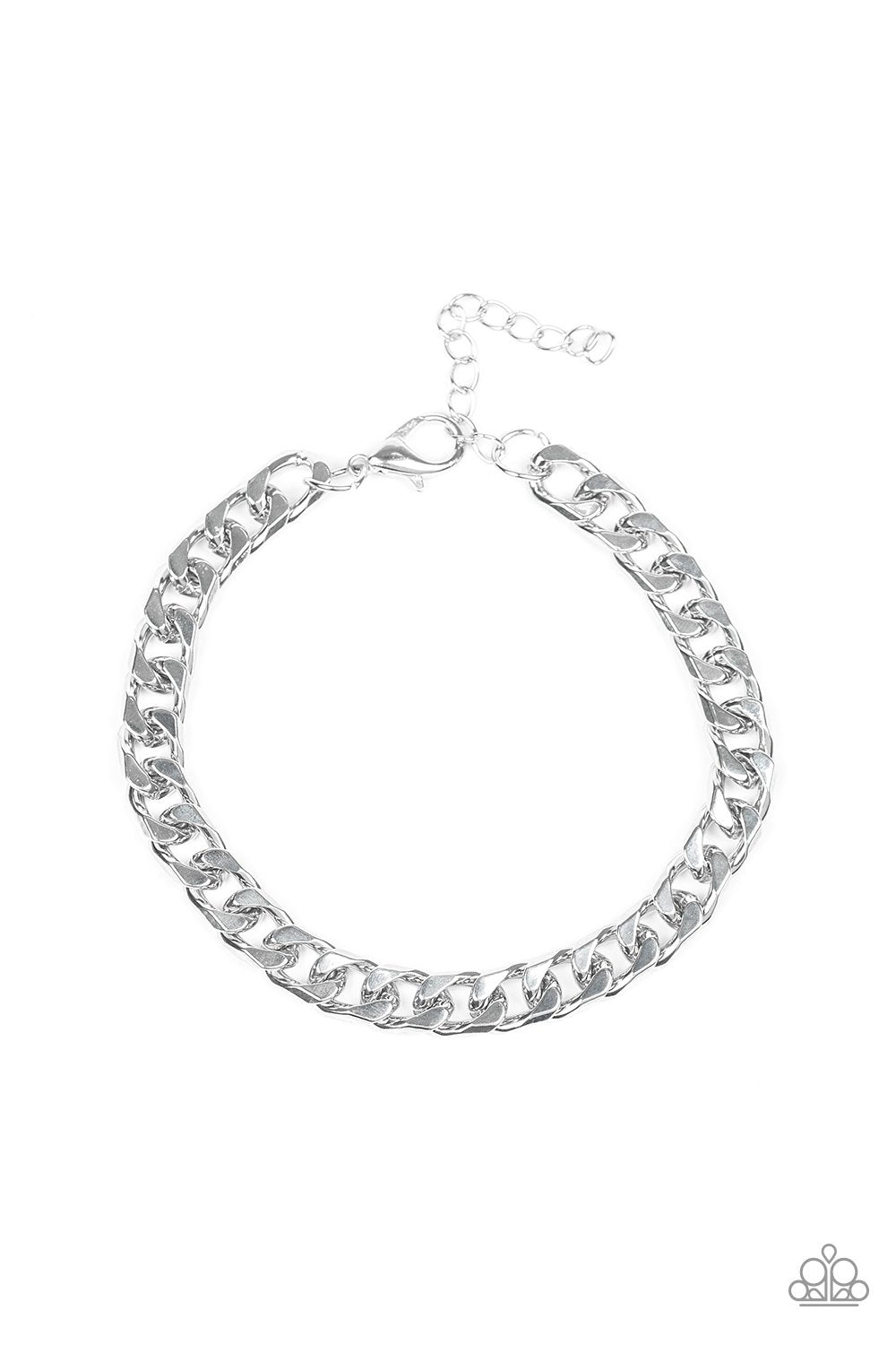 Paparazzi Accessories - Take It To The Bank Silver Bracelet