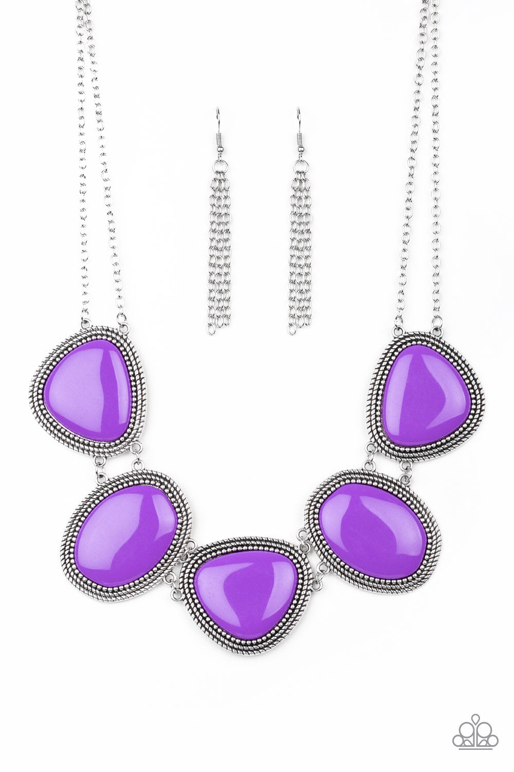 Paparazzi Accessories - Viva La VIVID - Purple Necklace