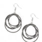 Elegantly Entangled Silver Earrings - TheMasterCollection