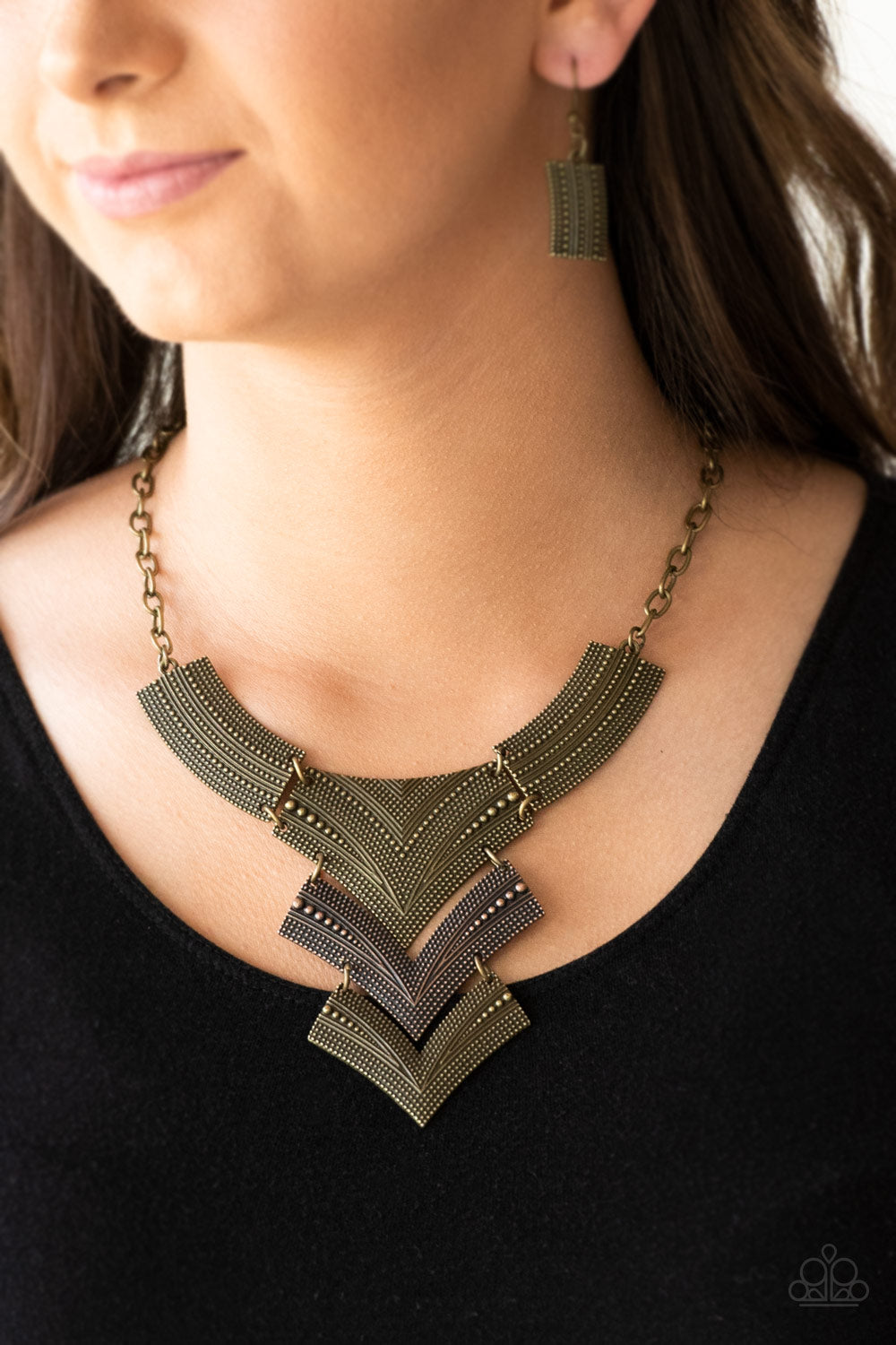 Fiercely Pharaoh Multi Necklace - TheMasterCollection