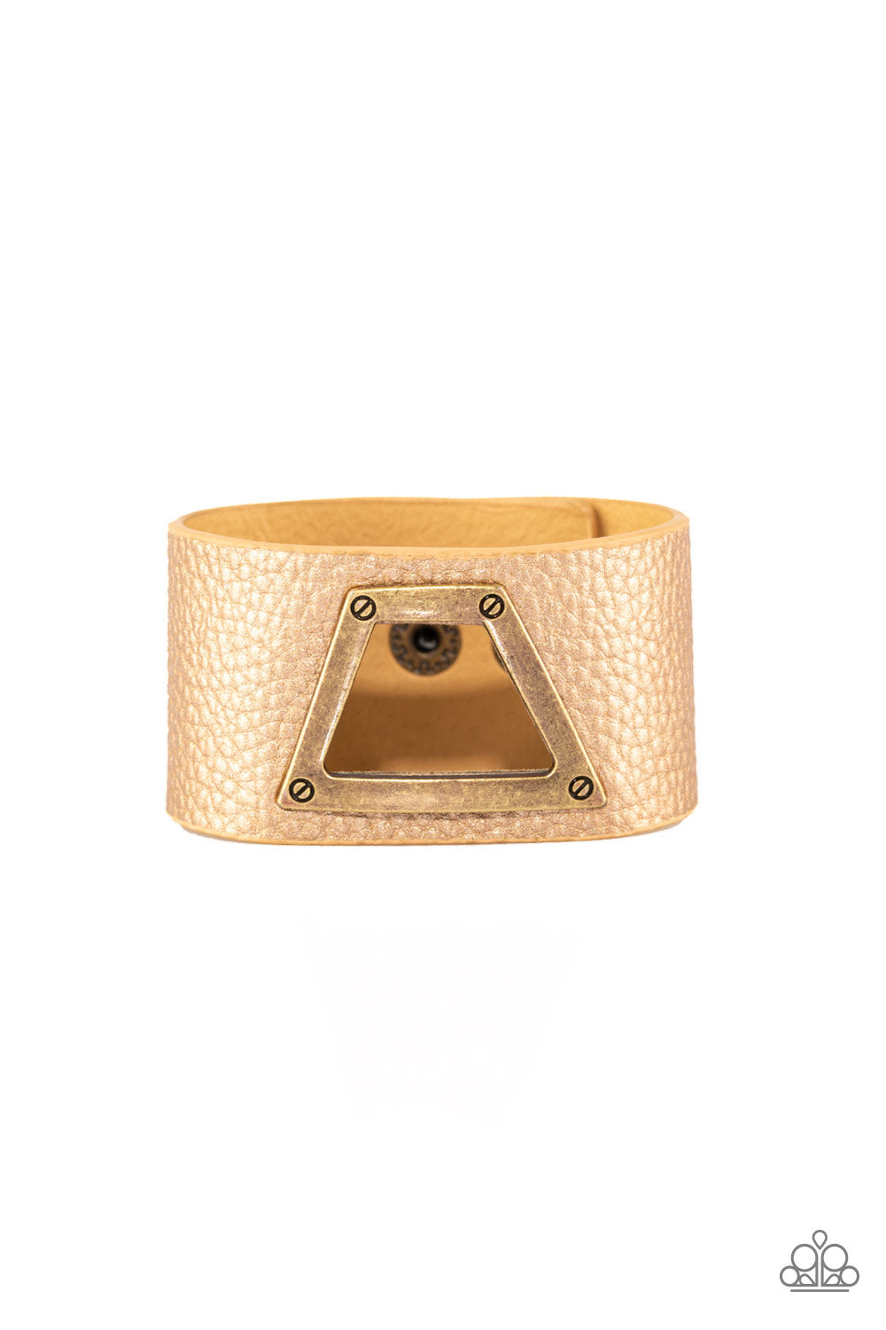 power play brass bracelet - TheMasterCollection