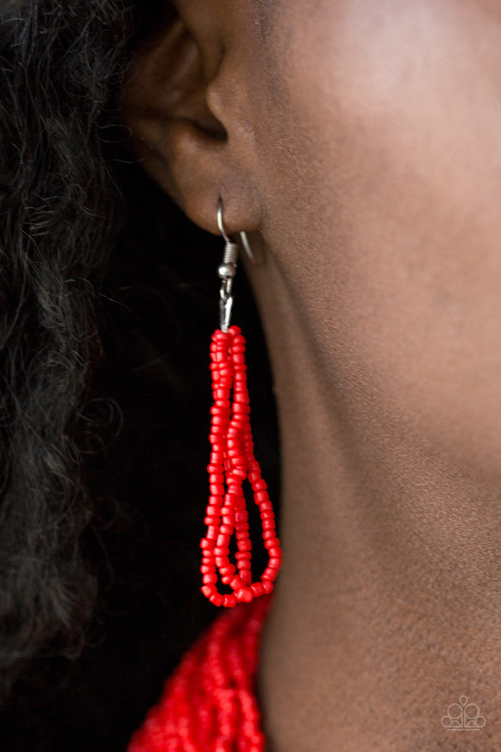Paparazzi Accessories - The Show Must Congo On - Red Necklace - TheMasterCollection