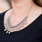 Paparazzi Accessories  - Don't Forget To BOSS! #N231 Peg - Silver  Necklace