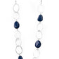Paparazzi Accessories - Modern Day Malibu #N250 - Blue Necklace