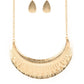Paparazzi Accessories - Large As Life #N526 - Gold Necklace