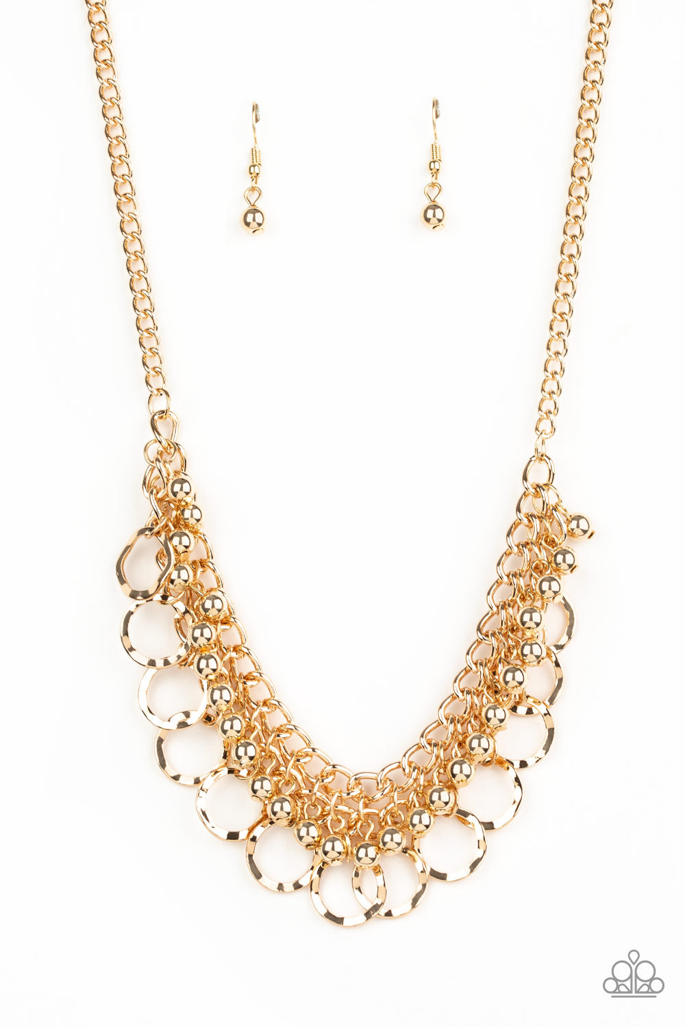 Paparazzi Accessories - Ring Leader Radiance #N615 - Gold Necklace