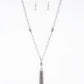 Paparazzi Accessories - Tassel Takeover  #N544- White Necklace