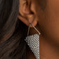 Paparazzi Accessories - Have A Bite #E356 Peg 15 -  Silver Earrings