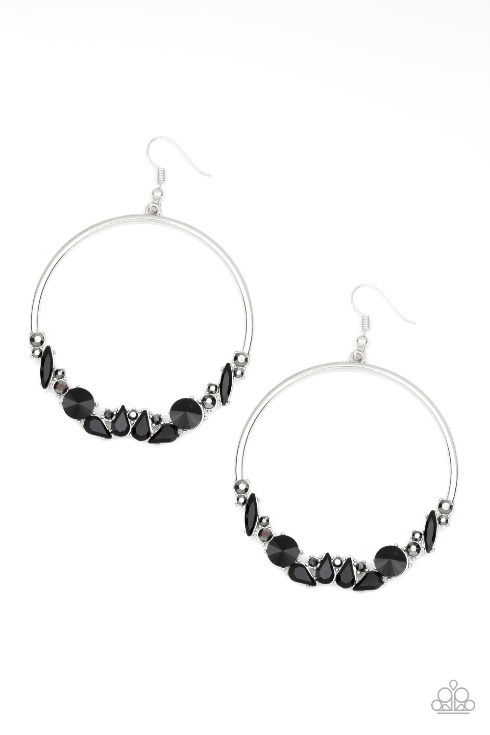 Paparazzi Accessories - Business Casual - Black Earrings