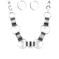 Paparazzi Accessories - Big Hit #N516 - Silver Necklace