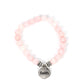 Paparazzi Accessories - FAITH It, Till You Make It #B288 - Pink Bracelet