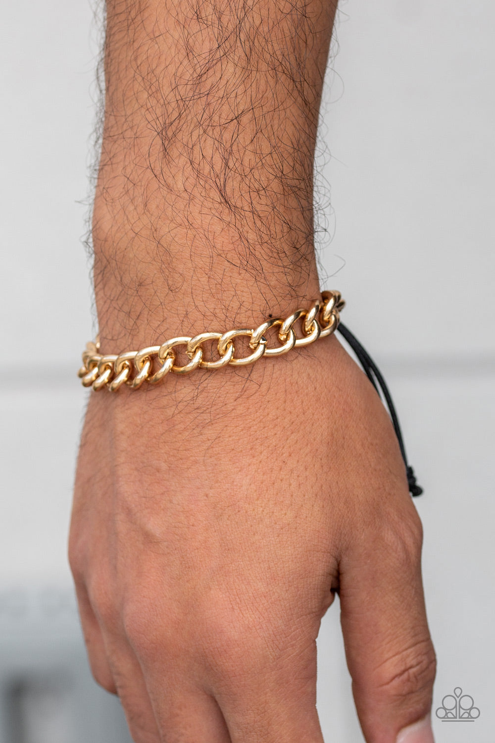 Paparazzi Accessories - Sideline #B535 - Gold Bracelet
