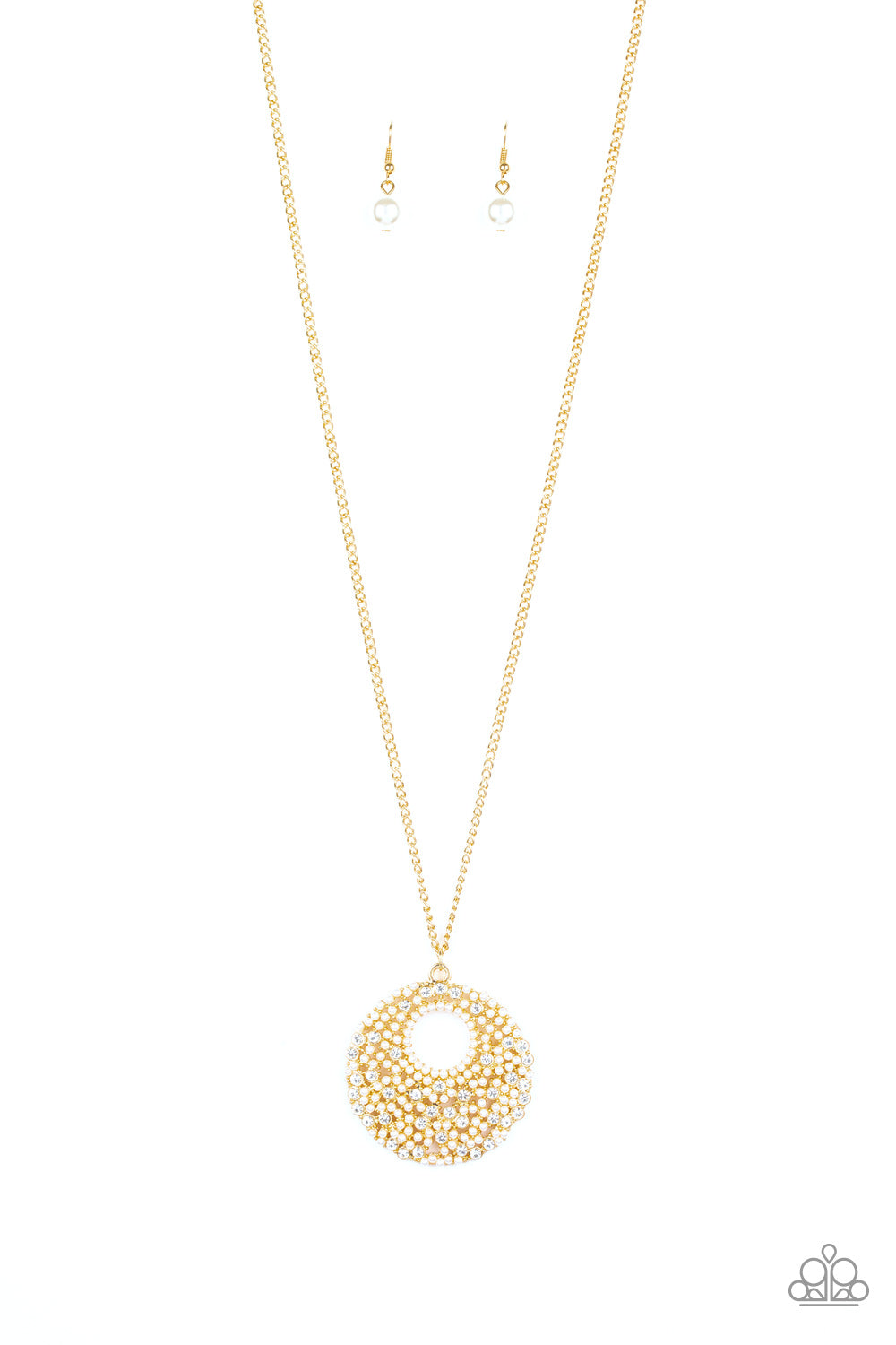 Paparazzi Accessories - Pearl Panache - Gold Necklace